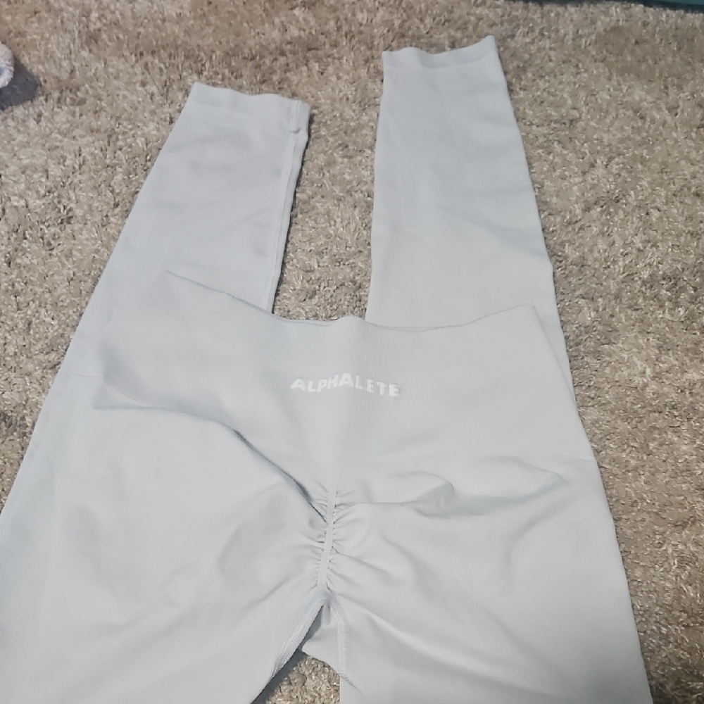 Alphalete Soft Gray Leggings